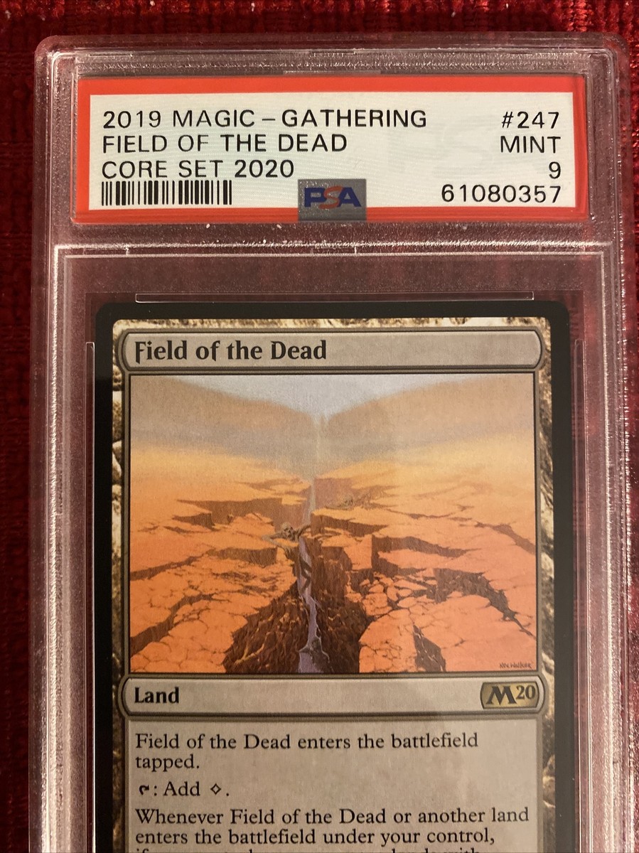 PSA 9 Mint MTG Field of the Dead - Core Set 2020 | eBay