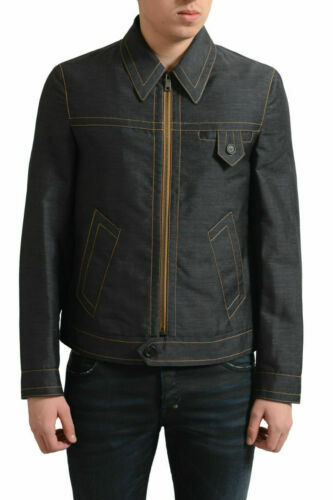 PRADA 99'AW Archive Leather Coat Dark Brown Size M authentic Good