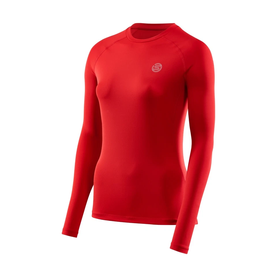 SKINS Compression Series-2 Women's Long Sleeved Top Red Small New with Tags - Image 4 of 4