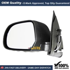 Fits Nissan Micra 2011 - 2017 Complete Wing Mirror Manual Unit Left Side