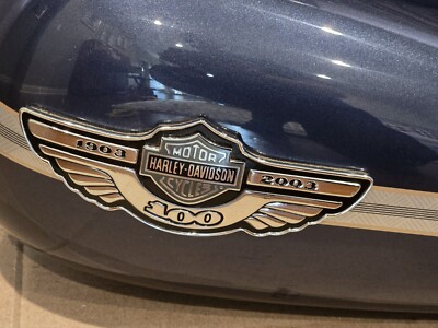03 Harley Softail Deuce FXSTDI Gas Fuel Tank 100th Anniversary | eBay