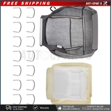 Driver Bottom Foam Cushion & Seat Cover 562213266 For 2004-2008 Ford F-150 Gray