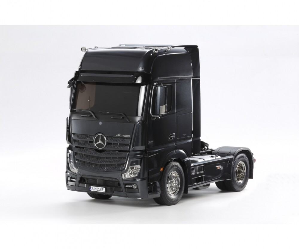 TAMIYA 300056342 - 1 14 RC MER. BENZ ACTROS 2 GIGA (Nero) - NUOVO promozioni eccitanti TAMIYA TAMIYA TAMIYA 300056342 - 1 14 RC MER. BENZ ACTROS 2 GIGA (Nero) - NUOVO design unico