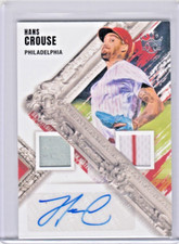 2022 Diamond kings DK material signatures Hans Crouse DMS-HC