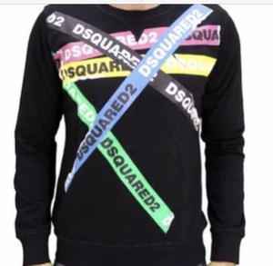 felpa dsquared bianca