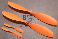 4PCS 4x8" ø1.4mm Rubber Band Powered Plane Air Plane Propellers (US SELLER/SHIP)