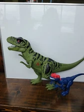 T-rex Dinosaur Figure Velociraptor Figure