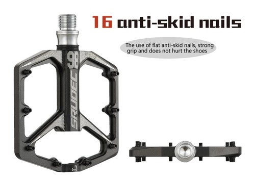 Mountain Road Bike Anti Slip Increased Pedals High Strength Sealed Bearing - Picture 20 of 28