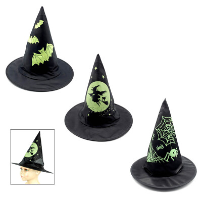 Generisch Halloween Hexenhut Kinder, Eleganter Witc Produktbild-Vorschau 2