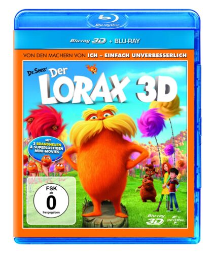 Der Lorax (+ Blu-ray) (Blu-ray) Danny DeVito (UK IMPORT) - Picture 1 of 4