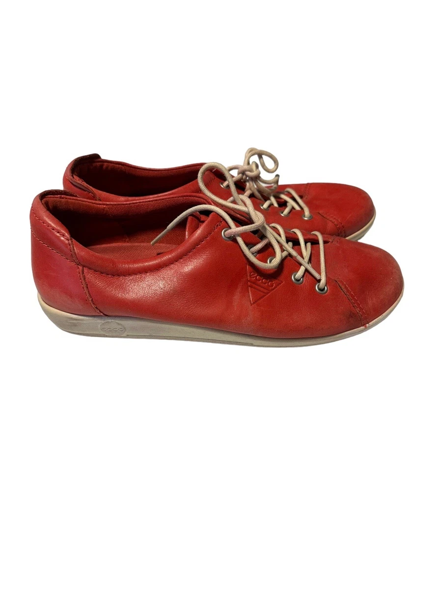 Ecco soft sales 2 womens red