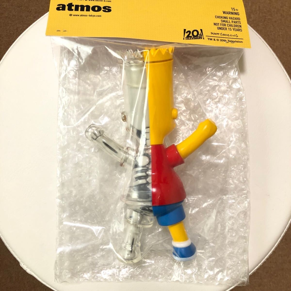 Secret Base x The Simpsons x Atmos Bart Simpson Figure X-RAY
