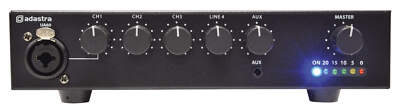 Adastra UA60 Compact 5Ch 100V MixerAmp