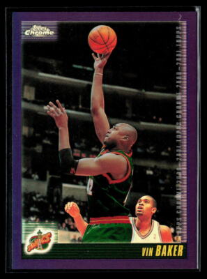 Vin Baker 2000-01 Topps Chrome Refractors #75 NMT