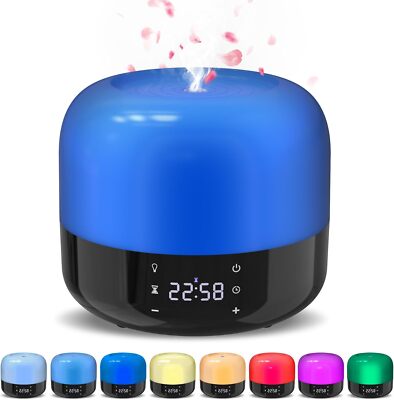 Essential Oil Diffusers 400ML Colorful Aromatherapy Diffuser Bedroom Humidifier 