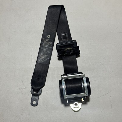 01-05 BMW E46 FRONT RIGHT PASSENGER SIDE SEAT SAFETY BELT