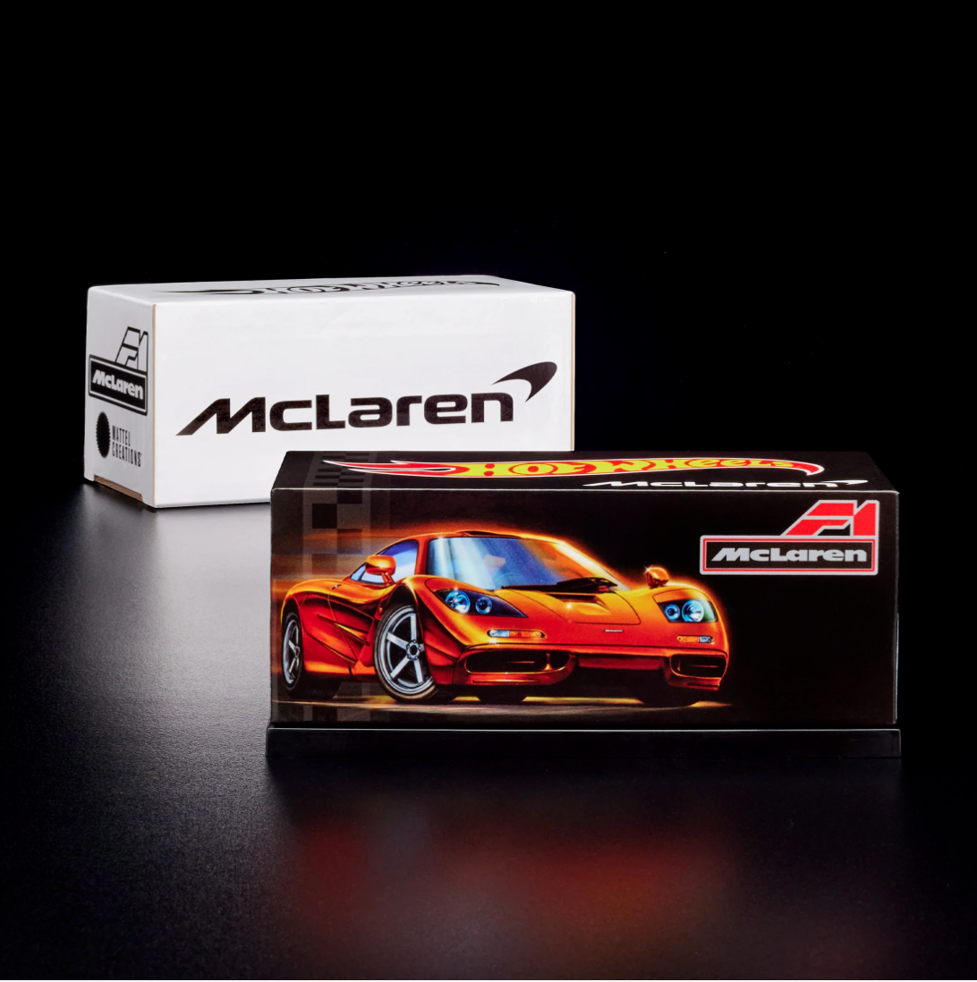 P*0様 ホットウィール チーム F1 RLC 2024 Hot Wheels RLC Exclusive McLaren F1 Orange Spectraflame