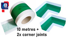 10m Waterproof Tanking Tape V Strongest Non-woven PES + 2x inner Corner Joints