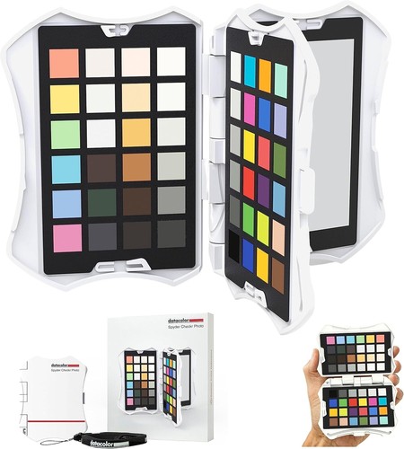 Datacolor Spyder Checkr Photo for Color Accuracy & Consistency, Portable Color