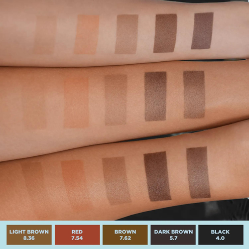 OKO Lash&Brow Dye H20 tinta ibrida liquida 15 ml, NERO, ROSSO, MARRONE, MARRONE CHIARO - Foto 2 di 8
