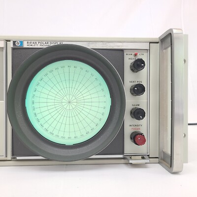 Hewlett Packard Network Analyzer 8410B -AND- HP Polar Display 8414A