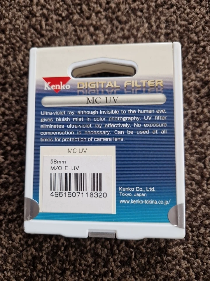 Kenko Digital Filter MC UV 58mm - Image 3 of 4