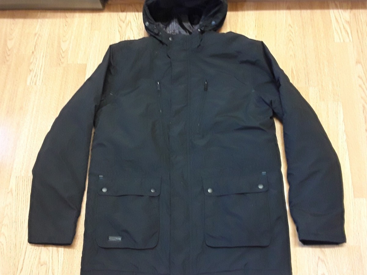 REGATTA ISOTEX 5000 HOODED JACKET BLACK M UK