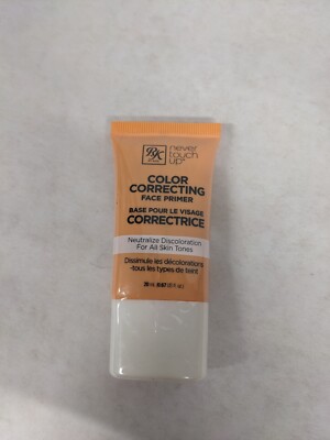 RARE RUBY KISSES NEVER TOUCH UP COLOR CORRECTING FACE PRIMER RCFP04, PEACH
