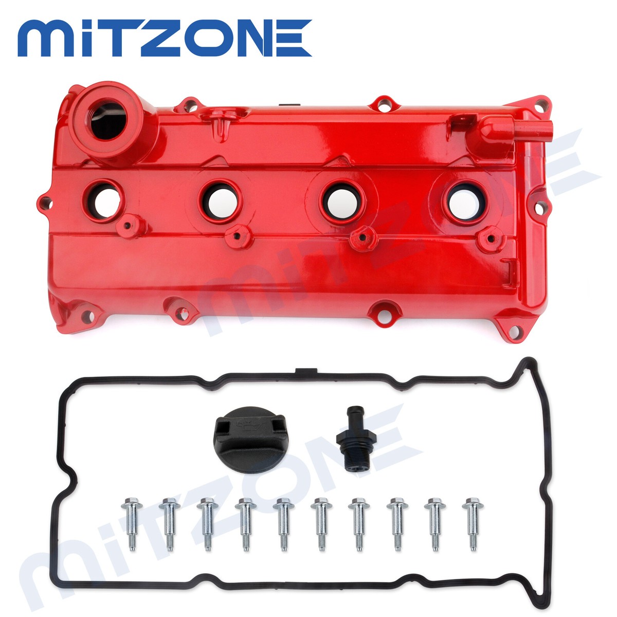 Upgraded Aluminum Valve Cover Red for 2002-2006 Nissan Sentra SE-R