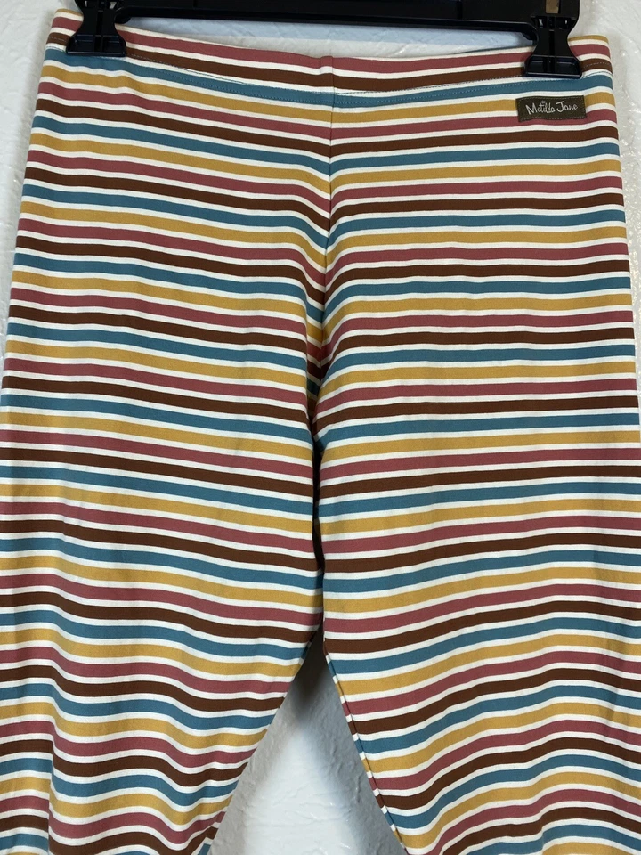 Matilda Jane Just Imagine Cassie Girl's Striped  Bennys / Leggings Size 16 - Image 2 of 4