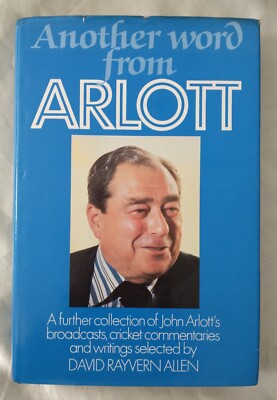 Another Word from Arlott by John Arlott -HBK  1985