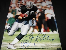 Jon Ritchie Oakland Raiders Signed 16x20 Photo