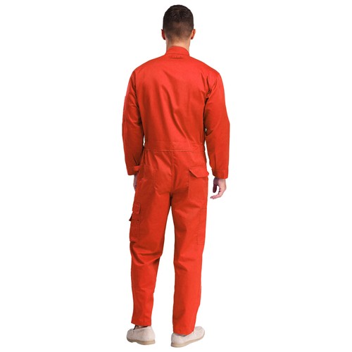 Men Bodysuit Workers Overall Workshop Jumpsuit Garage Rompers Pockets Workwear - Picture 23 of 57