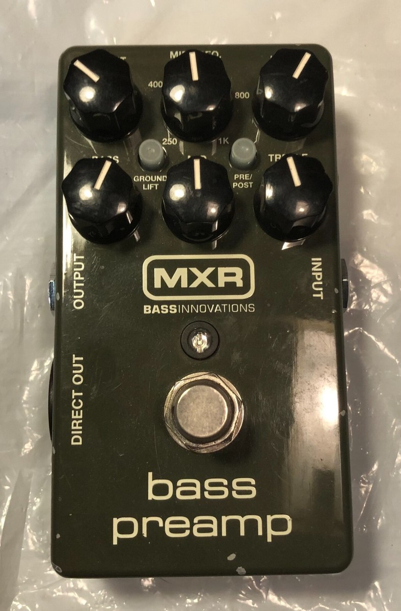 未使用品 MXR M81 bass preamp MXR® BASS PREAMP - Dunlop