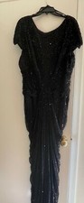 black evening gown