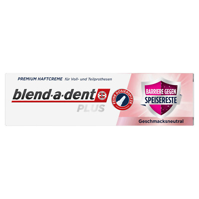 Blend-a-dent Plus Barriere Gegen Speisereste Premium Haftcreme 40g