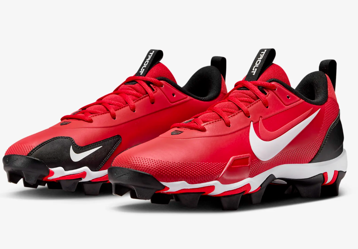Nike Trout Fastflex Shoes Mens Size 11.5 Red Baseball Cleats FB9728-600 Nike FastFlex Trout Baseball Cleats size 8 | Mercari main image 4