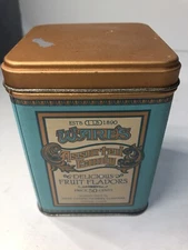 Wares Assorted Candy Tin Canister J L Clark Mfg. Co