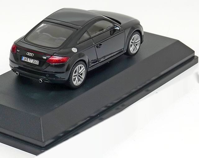 AUDI TT 8S TFSI SPORT QUATTRO COUPE MYTH BLACK 1:43 KYOSHO (OEM