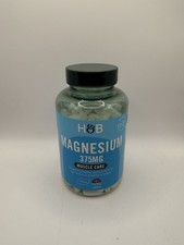 Holland & Barrett Magnesium 375mg 180 Tablets 0.22 per thousand milligrams