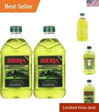 Heart-Healthy 68 Oz Extra Virgin Olive & Sunflower Oil Blend – 2 Pack Essentials 6.47 per gallon