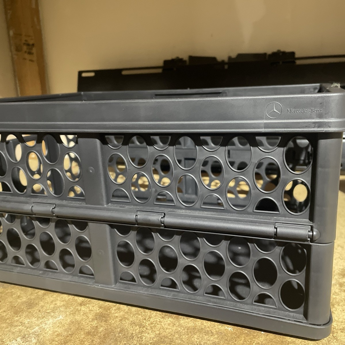 Genuine MERCEDES BENZ Collapsible Storage Shopping Crate