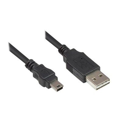 Good Connections 3310-EU005 USB 2.0 EASY Stecker A an Mini B Stecker 0,5 m