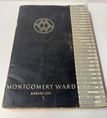 1935 Montgomery Ward Spring Summer Catalog Kansas City Wards Vintage Original
