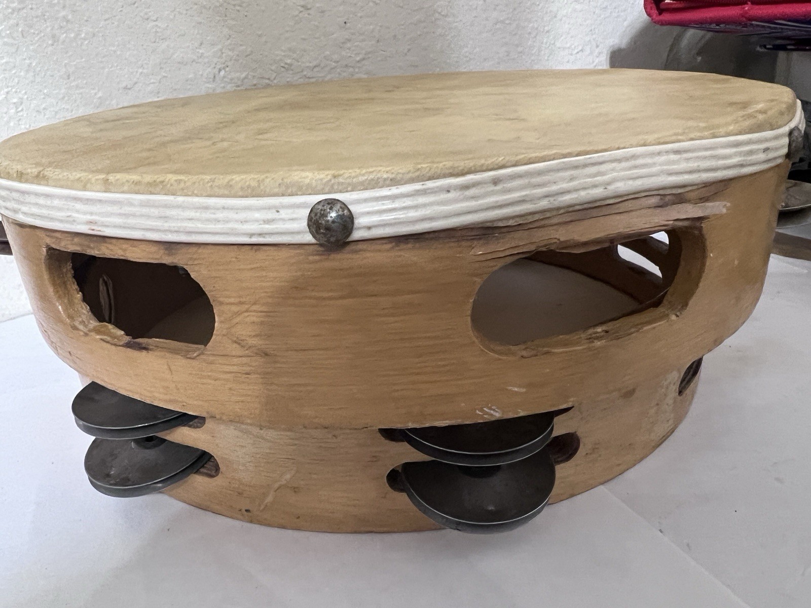Vintage Wood & Metal 2 – 10” Tambourines