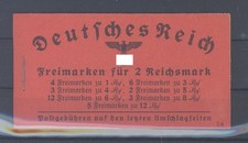 C) Dt. Reich, Markenheftchen Mi 39.4 Hindenburg 1940-41 ** (13330)