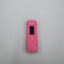 Samsung YP-U3 MP3 Player 2GB Pink Detected by PC, Won t Power On