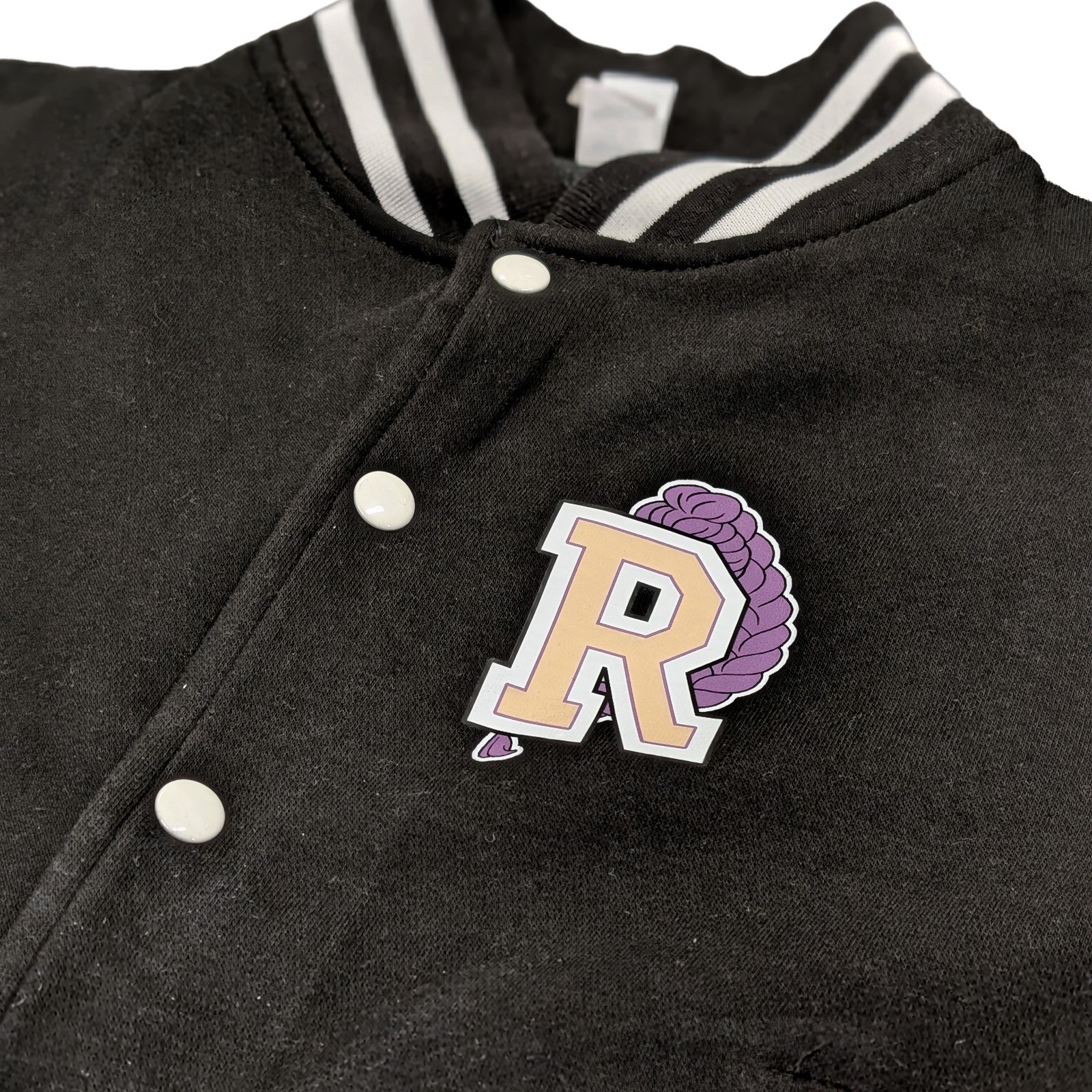 Kids K-POP 'Golden' Varsity Jacket - Personalised Initial Baseball Jacket image 8
