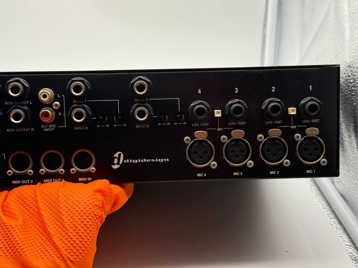Digidesign Digi 002 Rack Factory Audio Interface Pro Tools Tested
