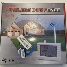 Dog Fence Wireless M-3 w/free extra collar JustPet